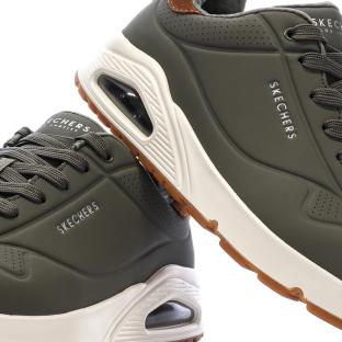 Baskets Grises Homme Skechers Uno vue 7