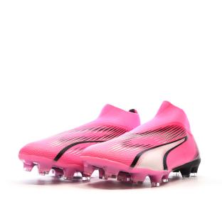 Chaussures de Foot Roses Homme Puma Ultra Match+ Ll FG/AG vue 6