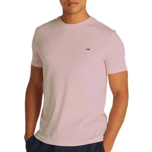 T-shirt Rose Homme Tommy Hilfiger Jaspe DM0DM20363 pas cher