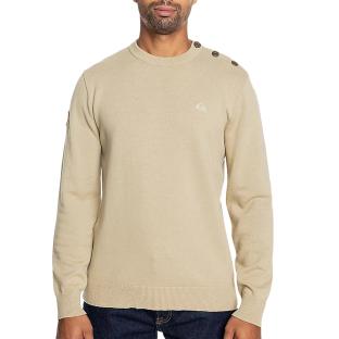 Pull Beige Homme Quiksilver Marin pas cher