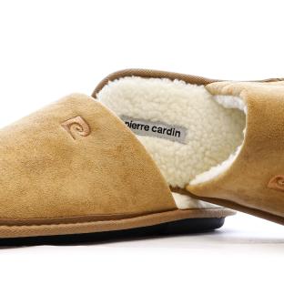 Chaussons Camel Homme Pierre Cardin Bouclettes vue 7