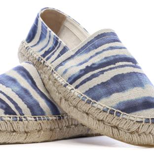 Women’s Blue/Beige Espadrilles – Pare Gabia Anaia Photo of the Espace des Marques %store% store - view of %key%
