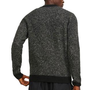 Pull Noir Homme Jack & Jones Space vue 2