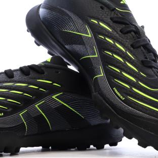 Zapatillas de fútbol negras para niños Adidas Predator League ver 0