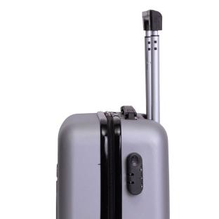 OM Valise Grise Homme 38x24x57cm vue 3