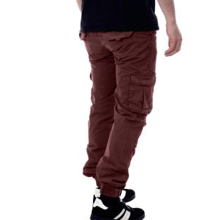 Pantalon Cargo Bordeaux Homme Paname Brothers Costa vue 2