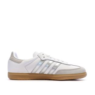 Baskets Blanches/Argent Femme Adidas Samba Og W vue 0