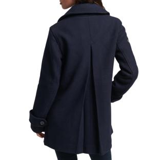 Manteau Marine Femme Superdry Vintage Military Wool Peacoat vue 2