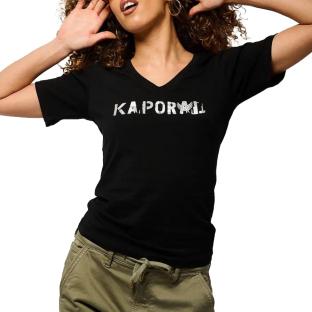 T-Shirt Noir Femme Kaporal ENDA pas cher