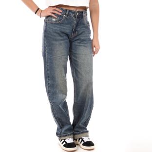 Jean Strass Bleu Femme Monday Premium Wide pas cher