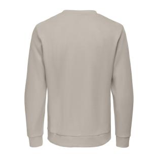 Sweat Beige Homme Only & Sons Chase vue 2
