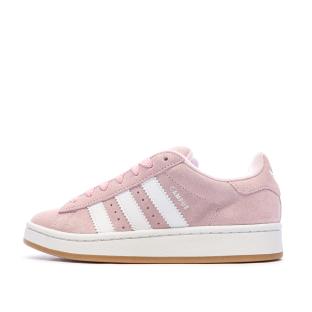 Campus Baskets Adidas Rose Mixte pas cher