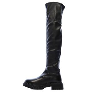Bottes Cuissarde Noir Femme Geox Iridea pas cher