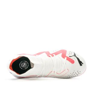 Chaussures de Football Blanc/Rose Garçon PUMA Future Match vue 4