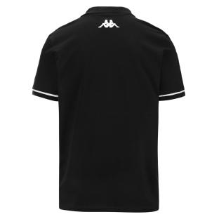 Polo de Rugby Noir Garçon Kappa Barli vue 0