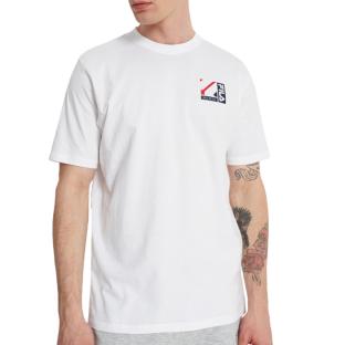 T-shirt Blanc Homme Fila Graphic pas cher