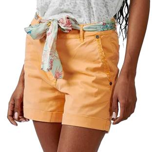 Short Orange Femme Kaporal COMOE pas cher