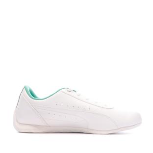 Baskets Blanches Homme Puma Mercedes Mapf1 Neo Cat vue 2