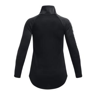 T-shirt à manches longues demi-zip Noir Fille Under Armour Tech Graphic Half vue 2