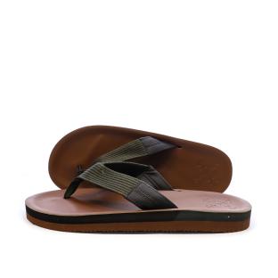 Tong Marron/Kaki Homme Oxbow Bride pas cher
