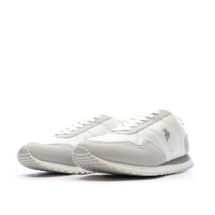 Baskets Blanches/Grises Femme US Polo ASSN FS1 vue 0