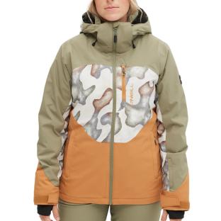 Manteau Orange/Kaki Femme O'Neill Carbonite vue 0