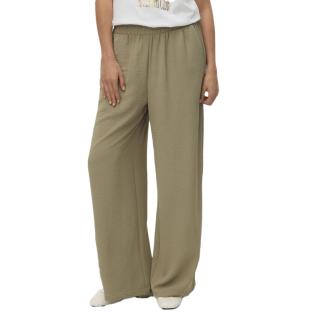 Pantalon fluide Marron Femme Vero Moda Alva vue 0