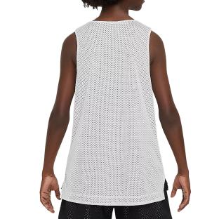 Maillot de Basketball Réversible Blanc Garçon Nike Reversible Jsy Tank vue 0