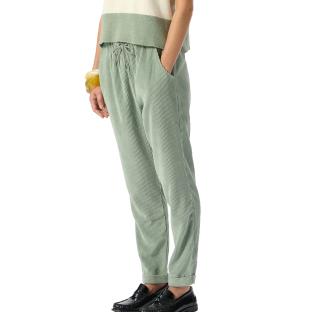 Pantalon Velours Vert Femme Teddy Smith 30116952D vue 2