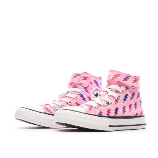 Baskets Roses Fille Converse All Star Electric Bolt vue 6