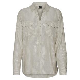 Chemise Beige Femme Vero Moda Lurex vue 0