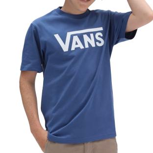 T-shirt Bleu Garçon Vans Classic pas cher