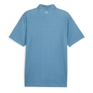 Polo Bleu Homme Puma Deco vue 2