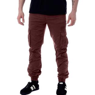 Pantalon Cargo Bordeaux Homme Paname Brothers Costa pas cher