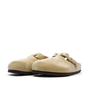 Sabot Latte Mixte Birkenstock Boston vue 0
