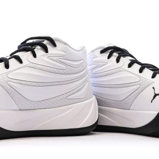 Chaussures de Baskets Grises/Blanches Homme Puma Court Pro vue 0