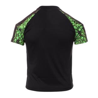 T-shirt Noir/Vert Garçon Umbro Format vue 2