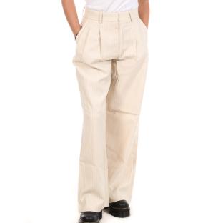 Pantalon Fluide Beige Femme Vero Moda Kendal pas cher