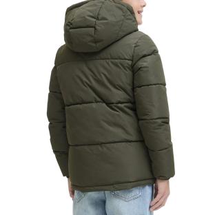 Doudoune Verte Garçon Jack & Jones Puffer vue 0