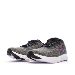 Laufschuhe Grau/Violett Damen Under Armour Charged Ansicht 0