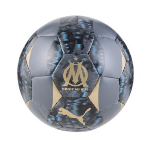 OM Mini Ballon Gris/Turquoise Puma 2024/25 pas cher