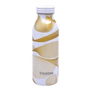 Bouteille Isotherme Blanche U.Bottles City 450ml pas cher