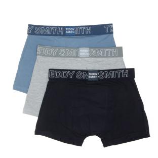 Lot de 3 Boxers Noir/Bleu/Gris Homme Teddy Smith 1TS/52/15 vue 0