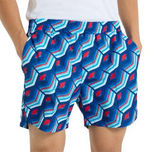 Short de Bain Bleu Homme Umbro Printed Quetzale pas cher