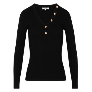 Pull Noir Femme Morgan MBANBIN vue 0