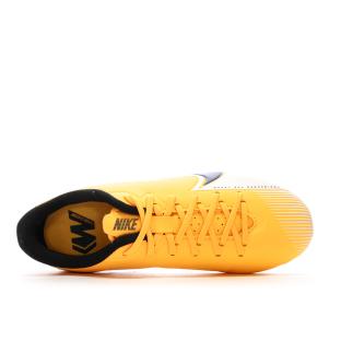 Chaussures de football Jaunes/Noires Garçon Nike Vapor 13 vue 4