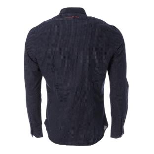 Chemise Marine à Motifs Homme Teddy Smith Caster vue 2