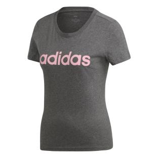 Adidas Women's Pink/Grey T-Shirt DX2546 Photo of the Espace des Marques %store% store - view of %key%
