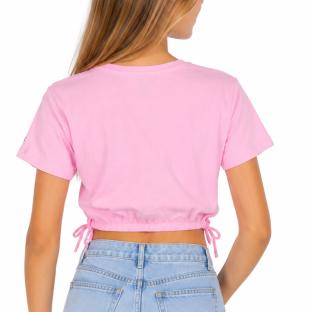 T-Shirt Rose Fille Champion Butterfly vue 0