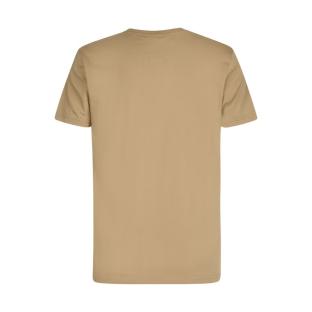 T-shirt Marron Clair Homme Petrol Industries TSR002-9999 vue 2